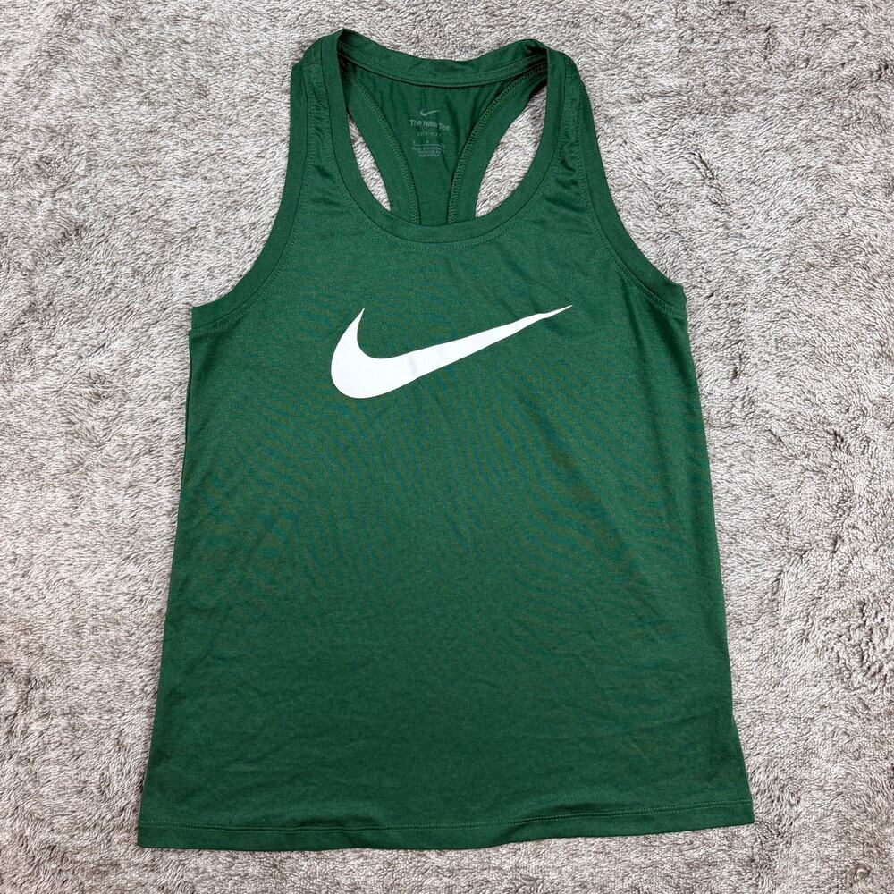 Nike Dri-Fit Tank Women's Small Green
